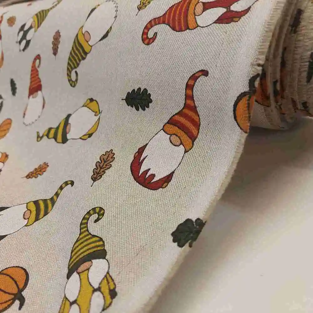 őszi manók dekorvászon tekercs