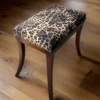Panthera leopárd mintás székek lábtartó