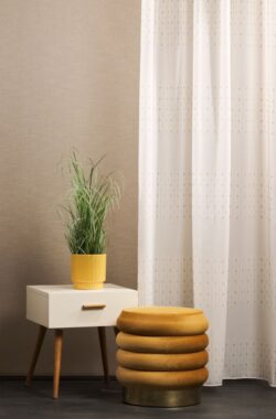 Polly fényáteresztő függöny napsárga 300 C18