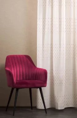 Polly fényáteresztő függöny vadrózsa