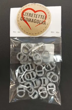 ezüst csúszka csomagban