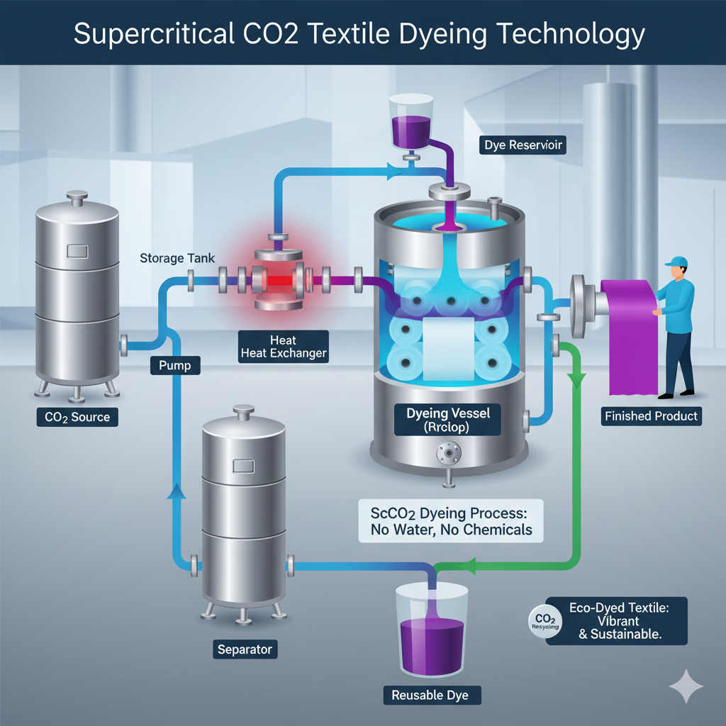 supercritical co2 folyamat