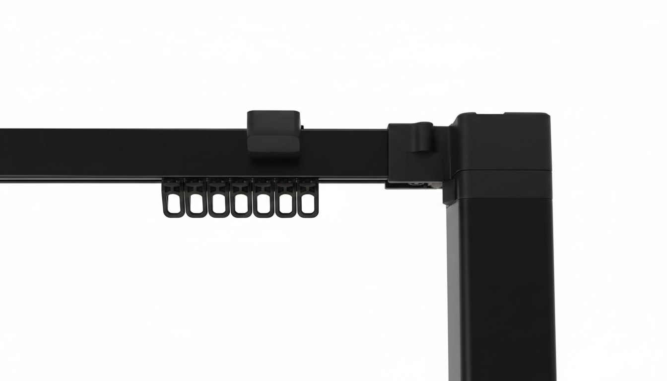 motoros függönykarnis akkumulátoros professional fekete