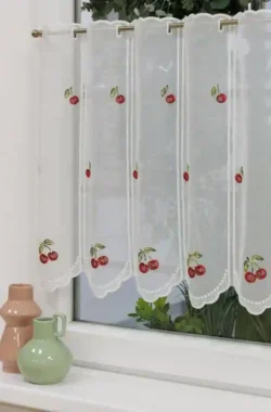 frutta vitrázs függöny 60cm