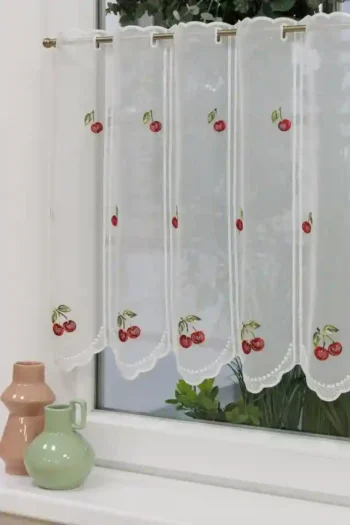 frutta vitrázs függöny 60cm